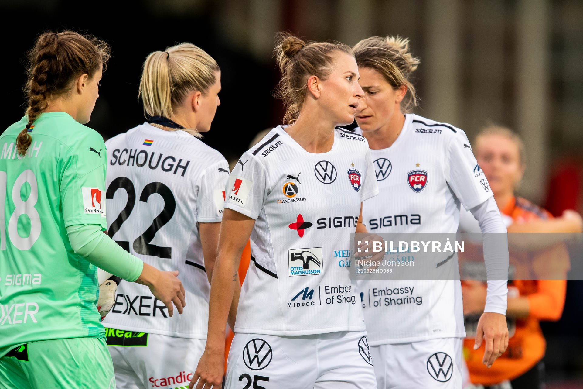 Rosengårds Emma Berglund  deppar