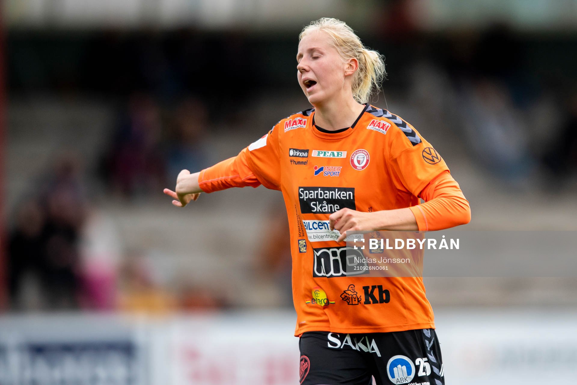 Kristianstads Eveliina Summanen deppar