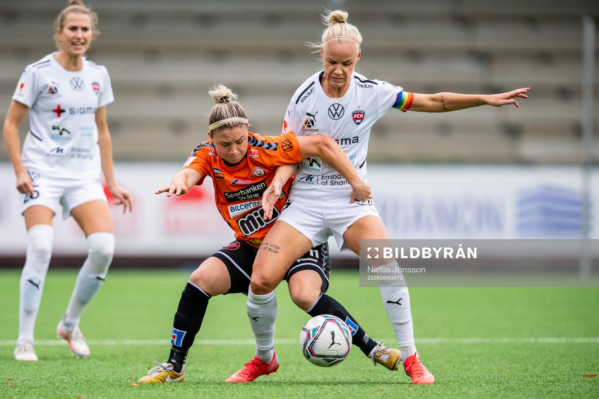 Kristianstads Delaney Baie Pridham och Rosengårds Caroline