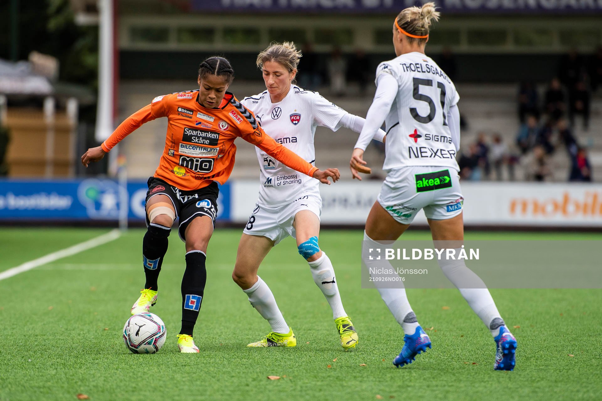 Kristianstads Sveindís Jane Jónsdóttir ich Rosengårds