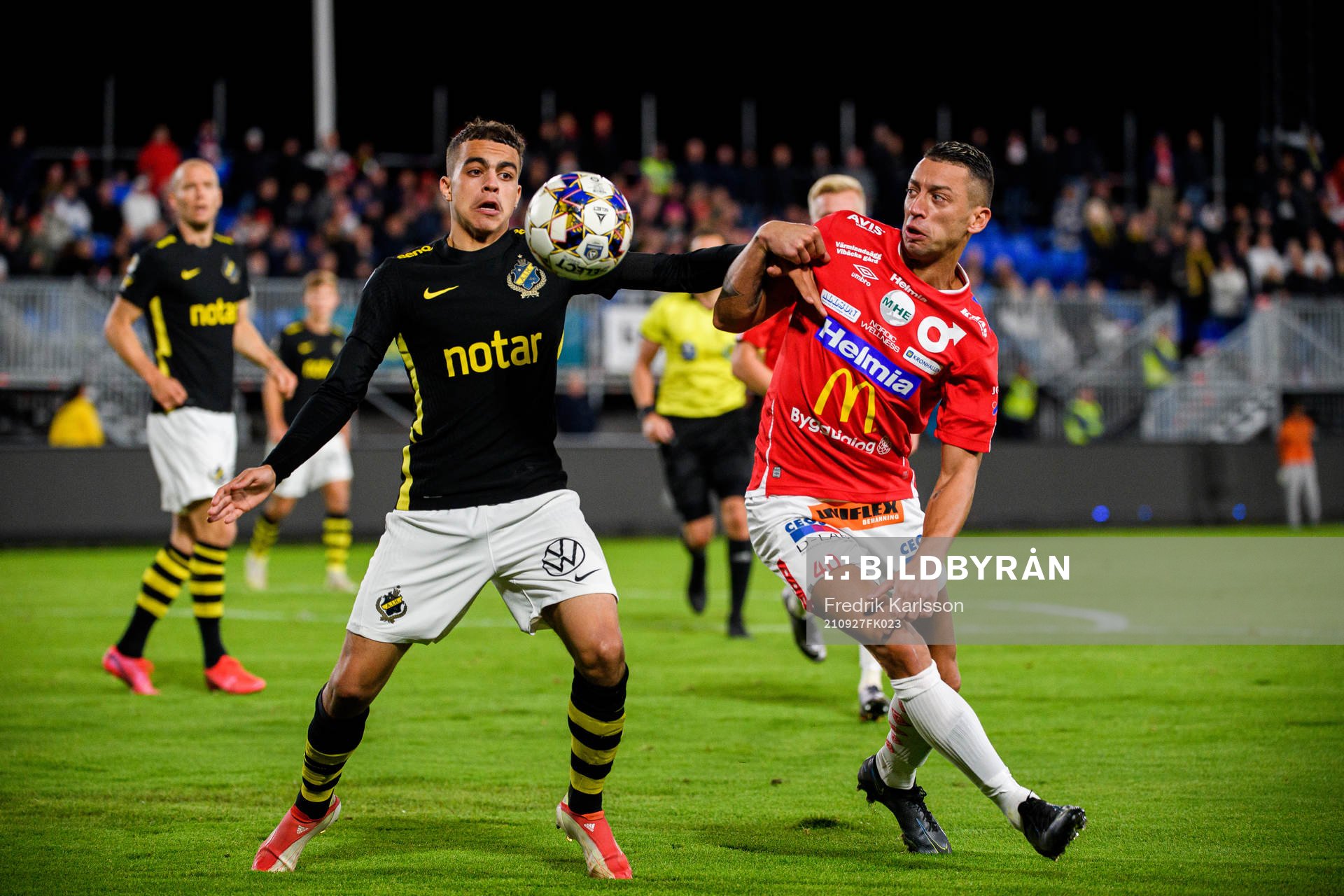 s Nabil Bahoui och Degerfors Nikola Djurdjic