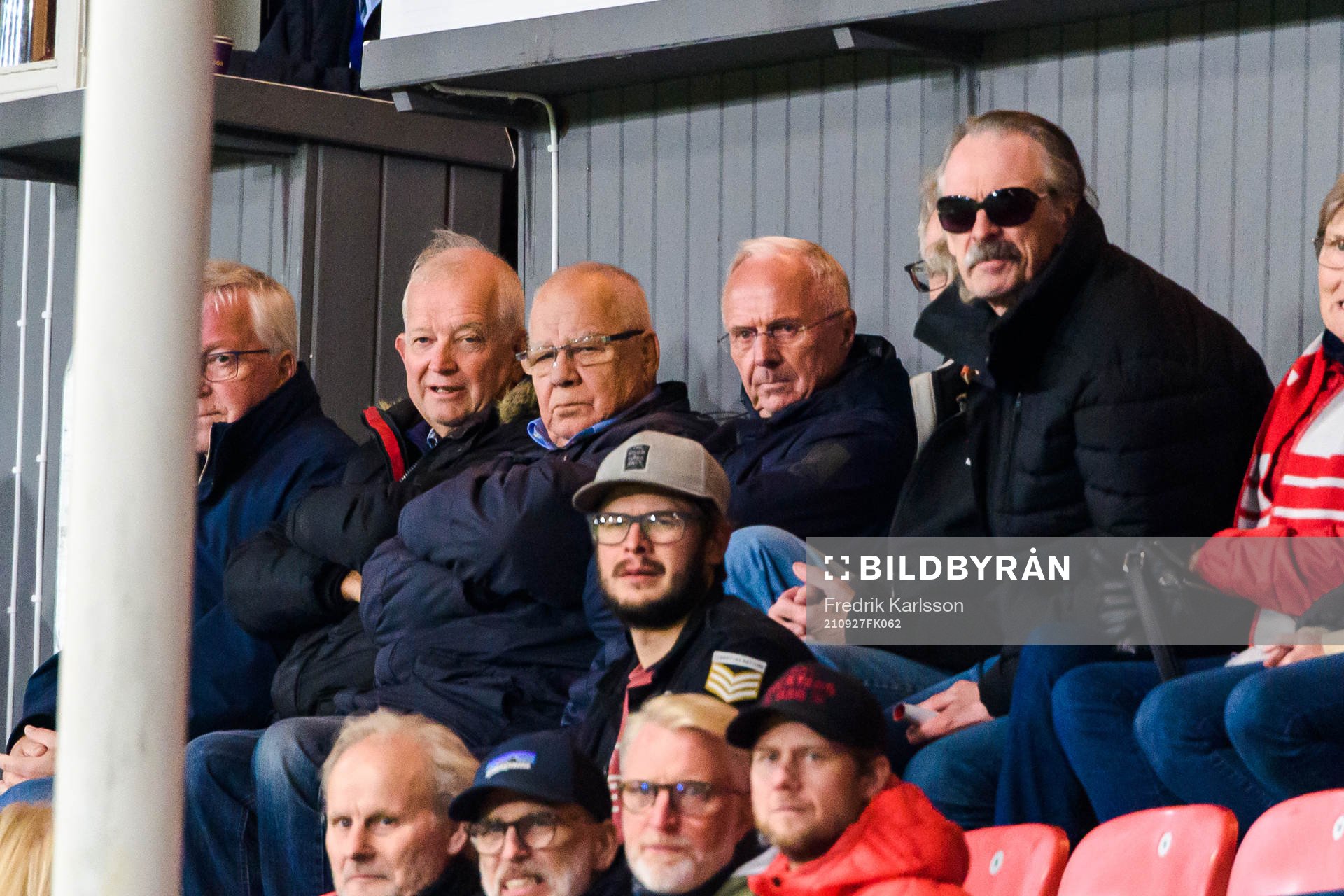 Sven-Göran ”Svennis” Eriksson på läktaren