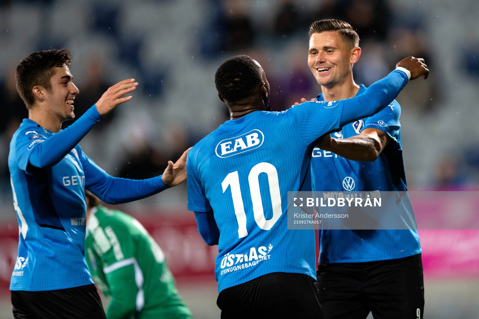 Halmstads Marcus Antonsson jublar