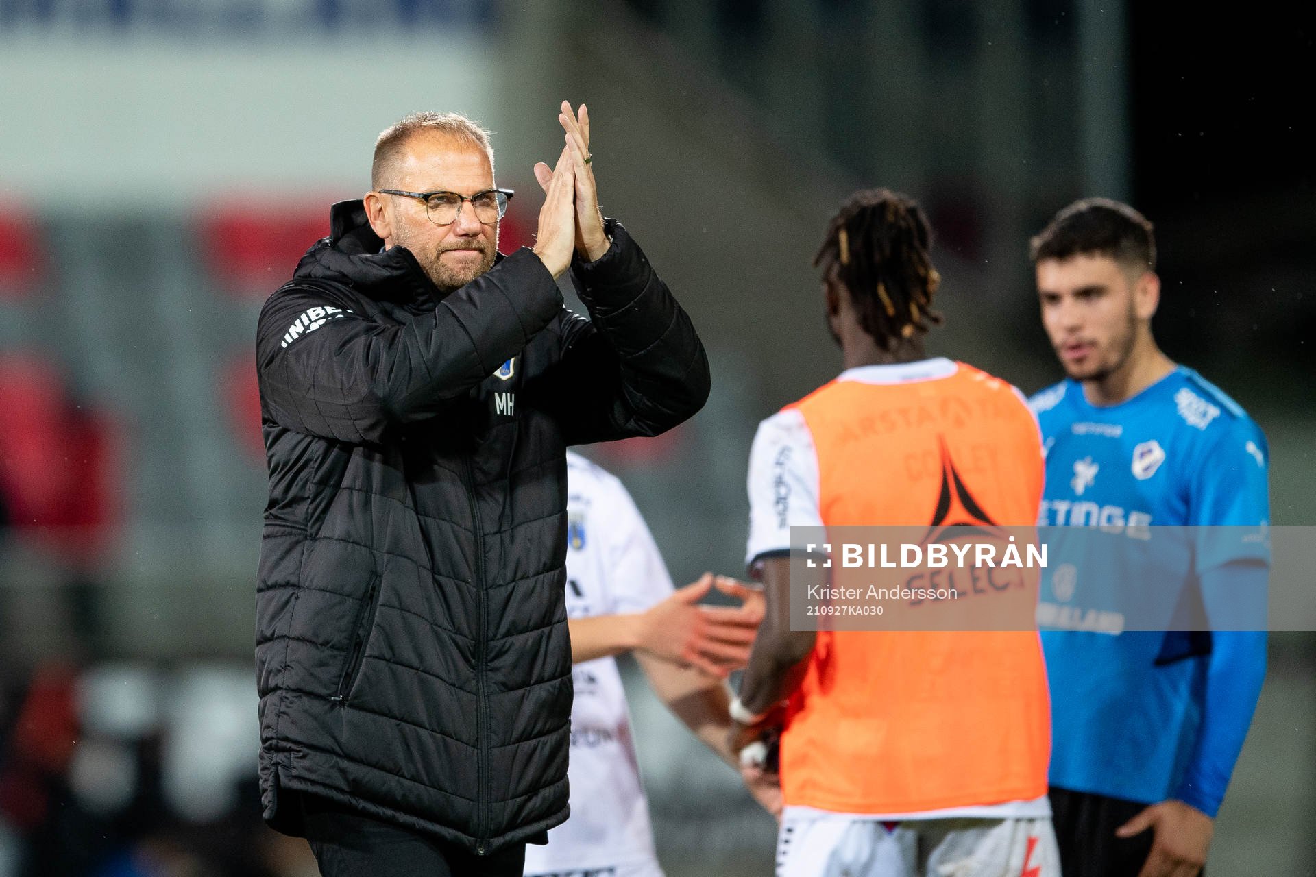 Halmstads manager Magnus Haglund