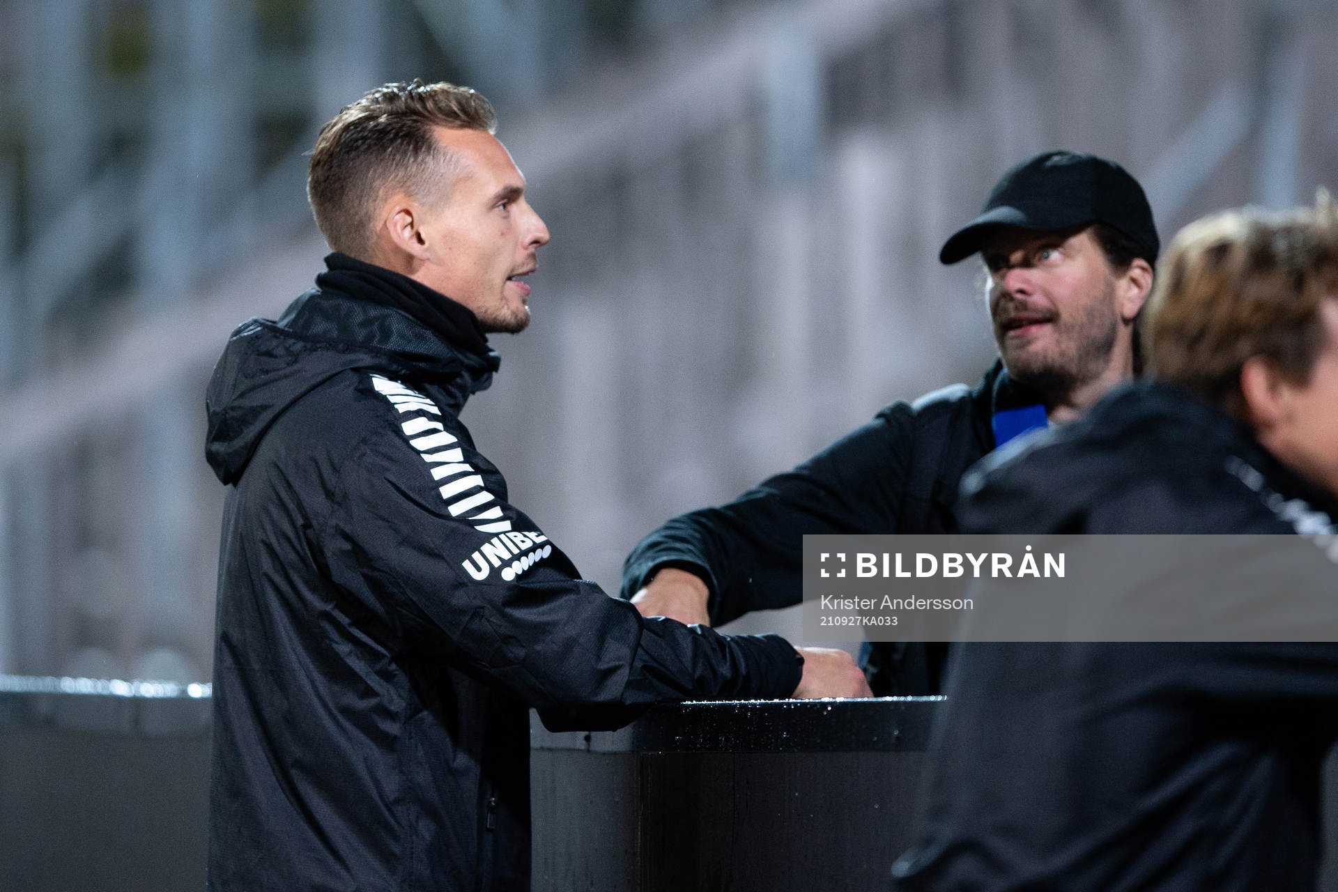 Sirius tränare Daniel Bäckström