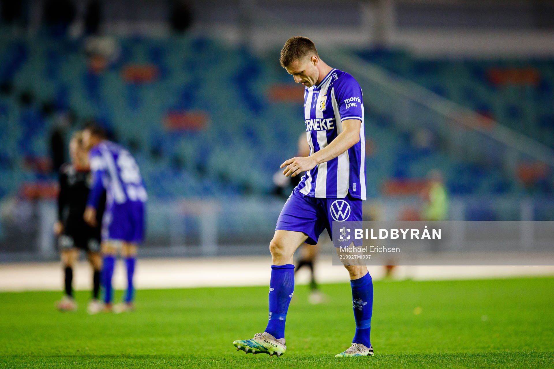 IFK Göteborgs Calle Johansson deppar