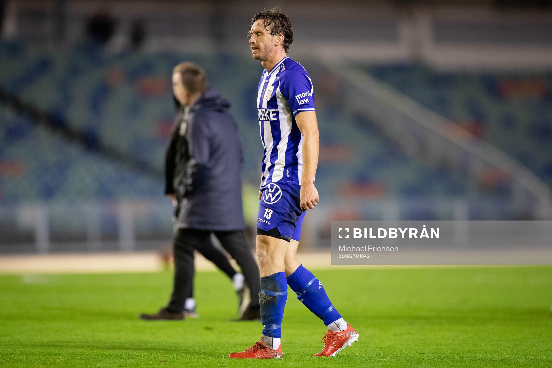 IFK Göteborgs Gustav Svensson deppar