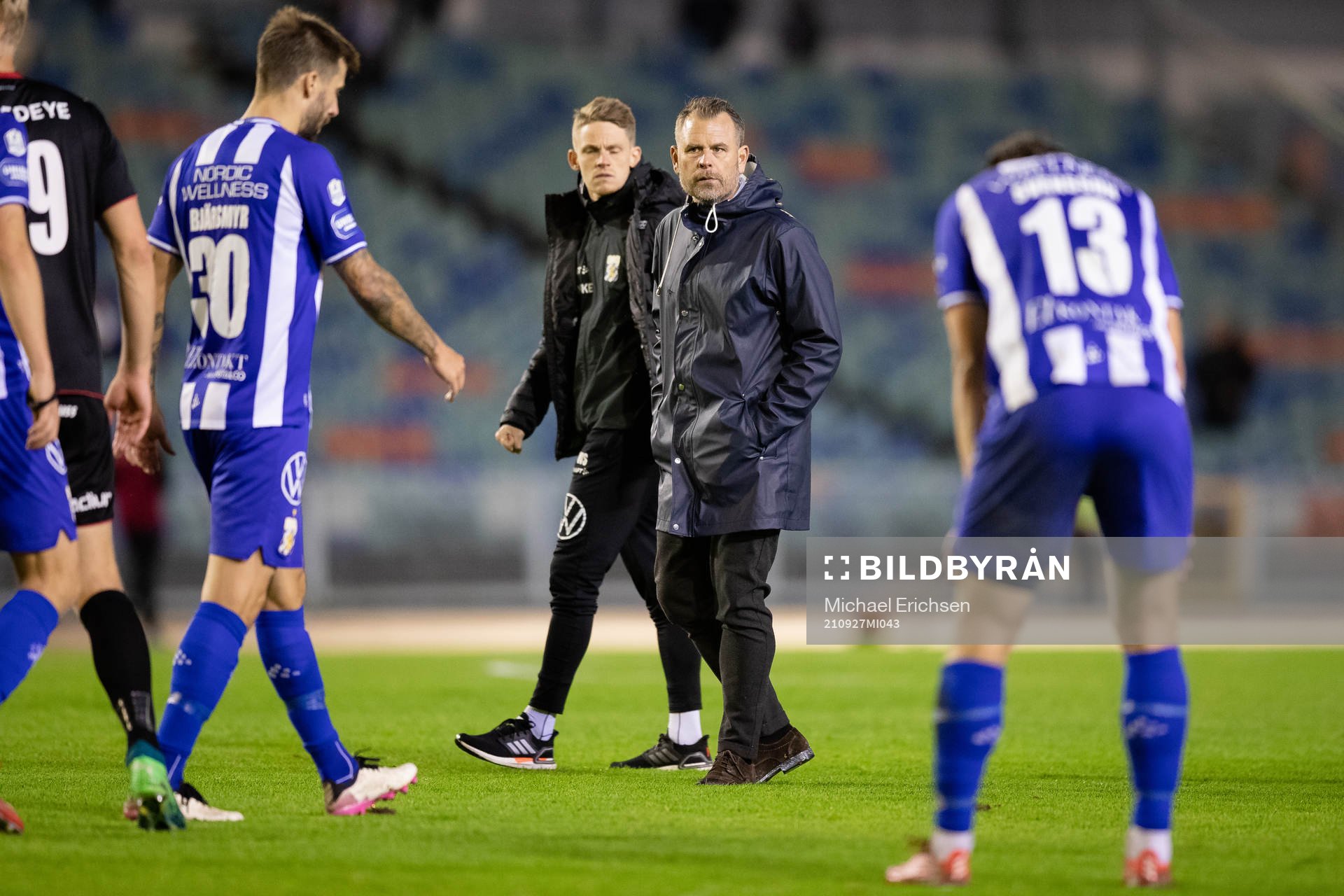 IFK Göteborgs tränare Mikael Stahre deppar