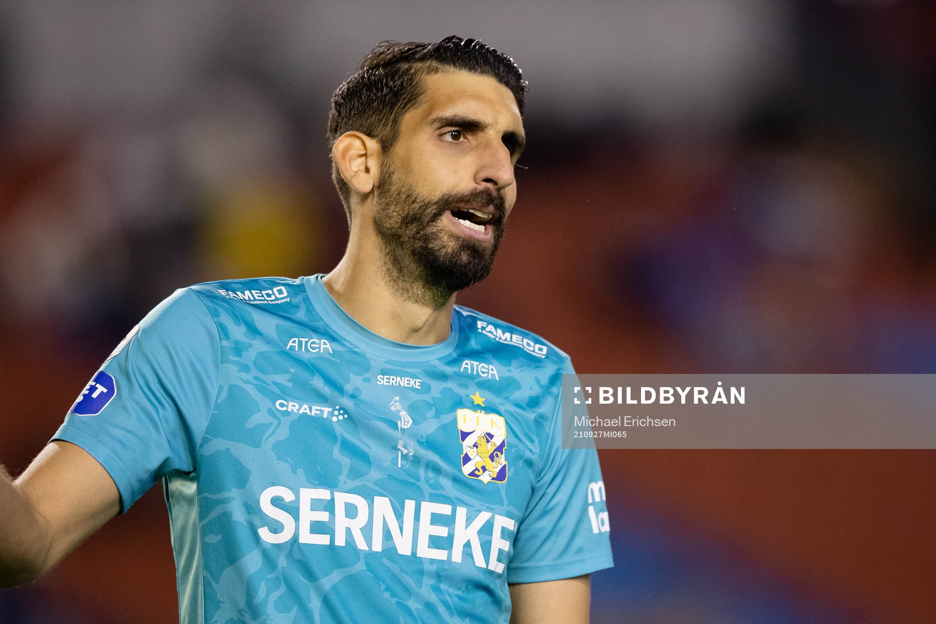 IFK Göteborgs målvakt Giannis Anestis