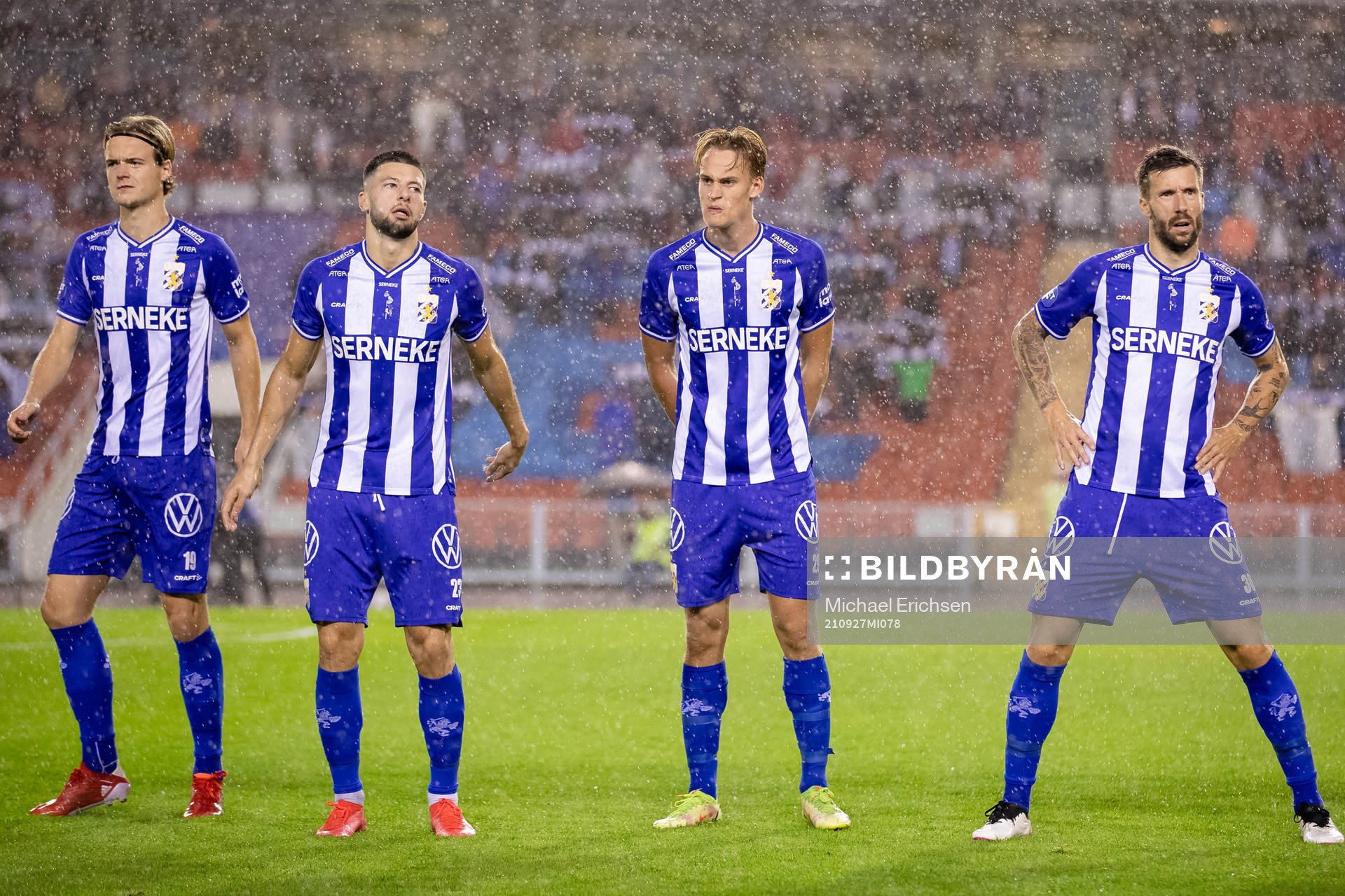 IFK Göteborgs August Erlingmark, Kevin Yakob, Oscar