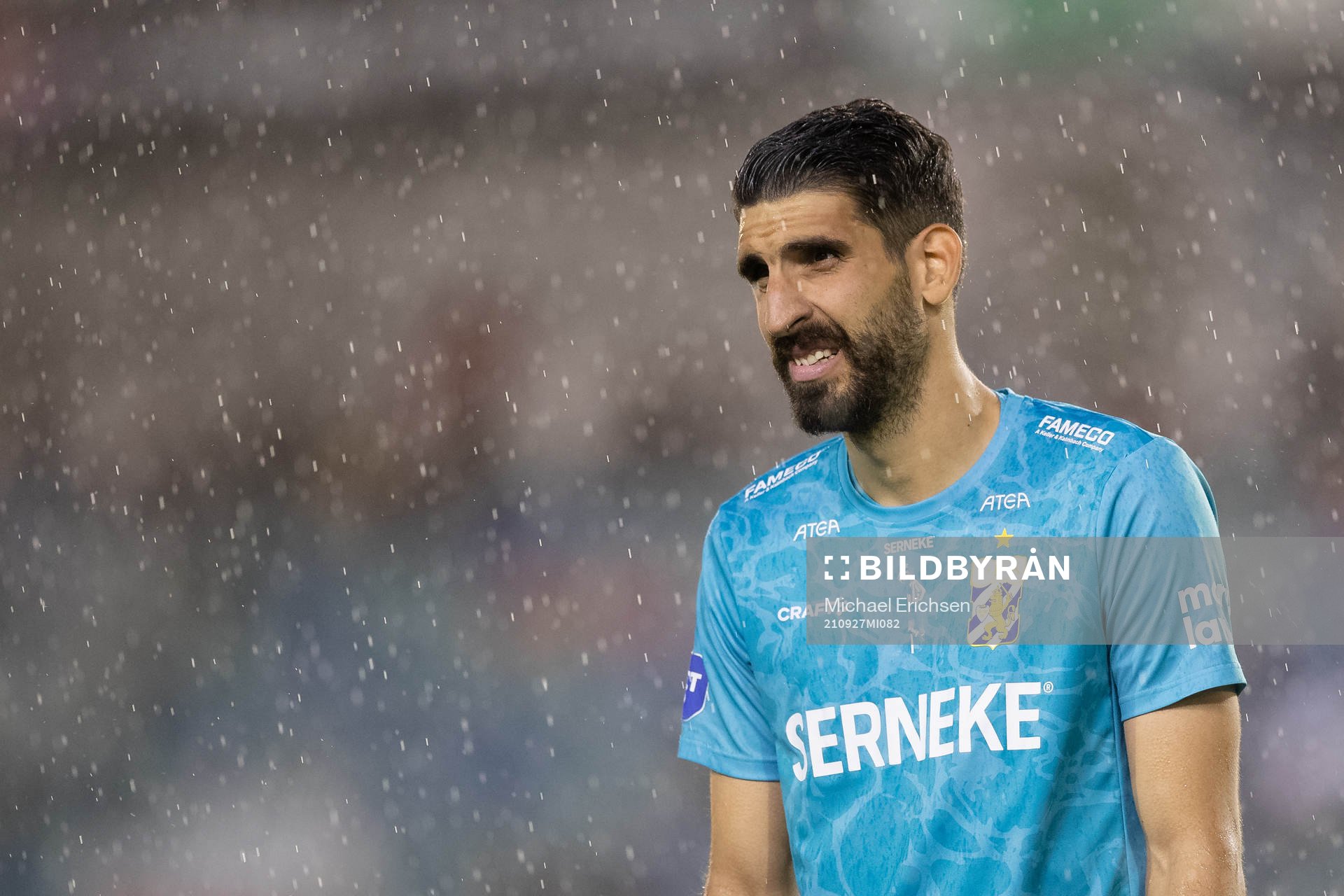 IFK Göteborgs målvakt Giannis Anestis innan