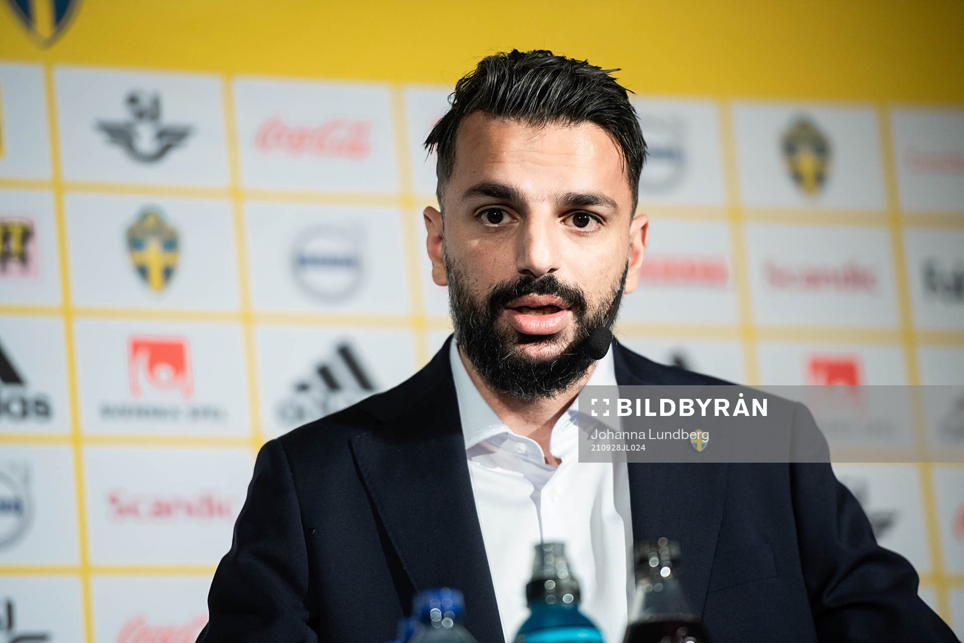 Poya Asbaghi, head coach U21, of the Swedish national