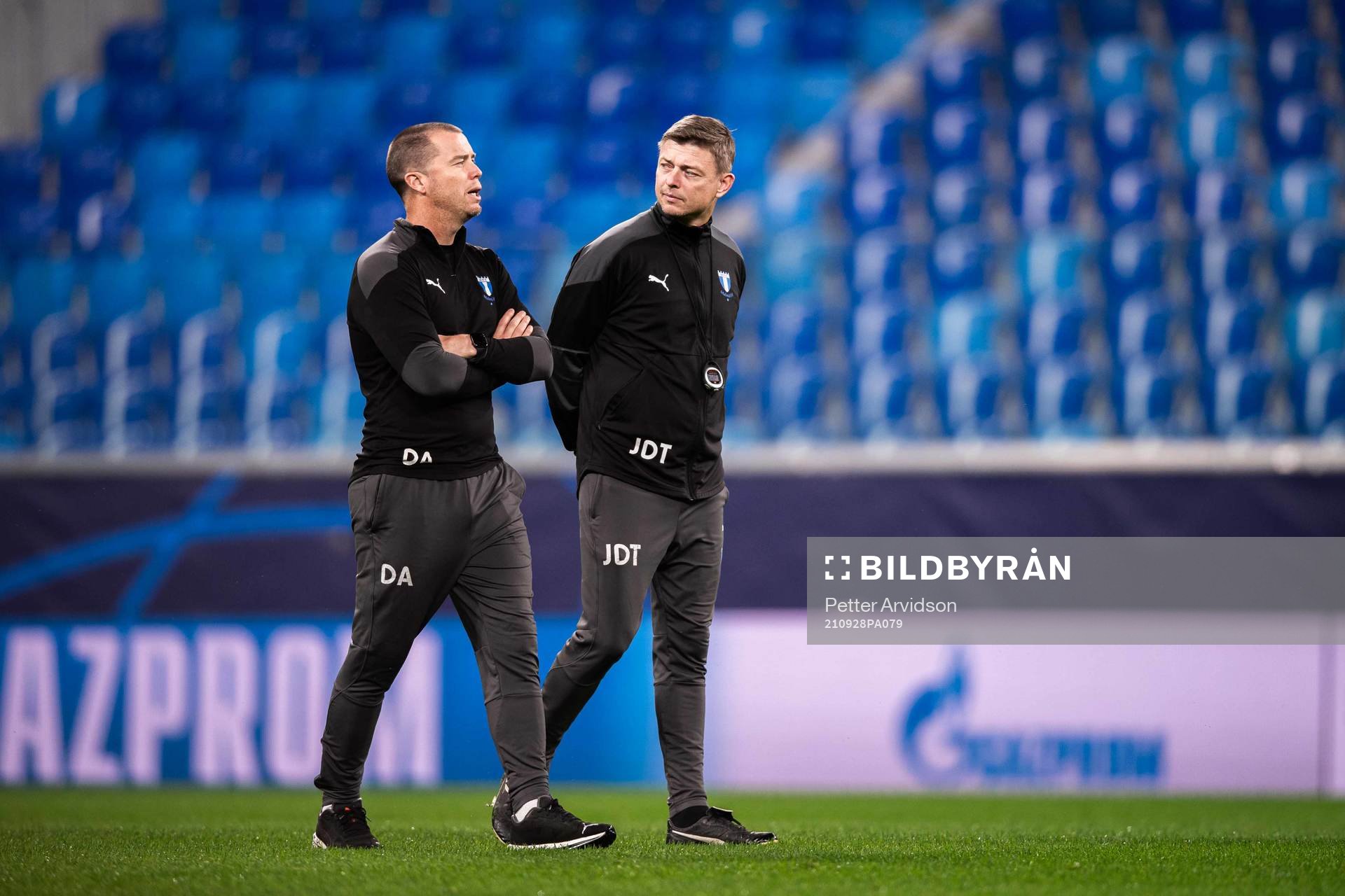 Daniel Andersson, head of sports and Jon Dahl Tomasson,
