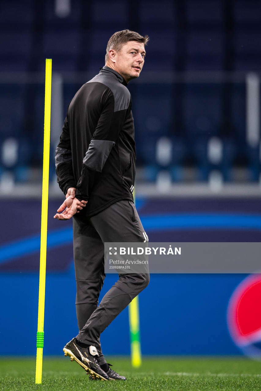 Jon Dahl Tomasson, head coach of Malmö FF
