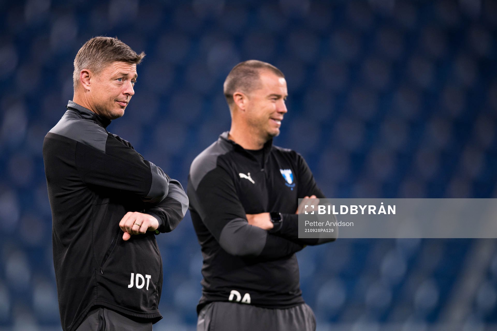 Jon Dahl Tomasson, head coach and Daniel Andersson, head of