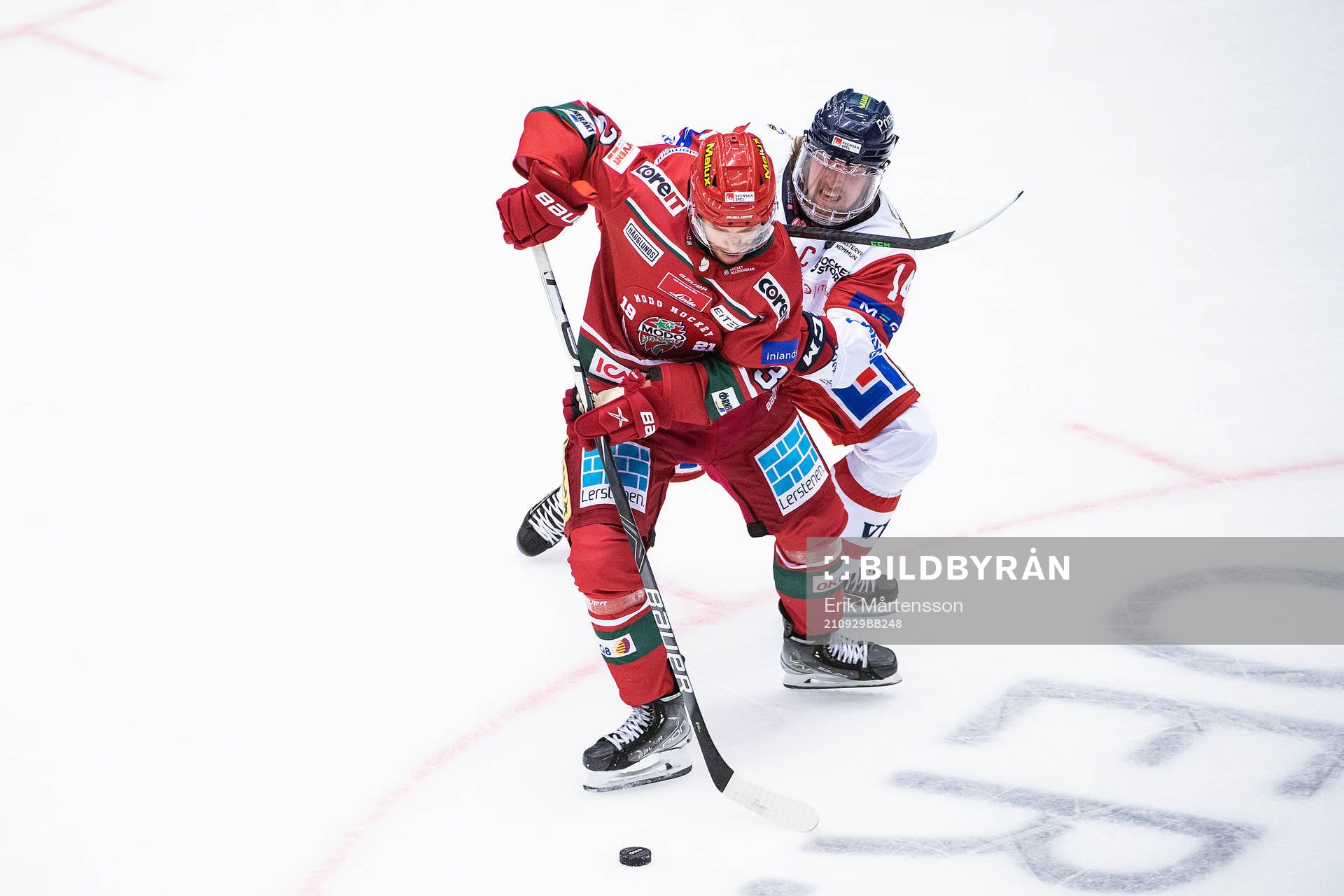 Modos Markus Modigs och Västerviks Erik Gustafsson