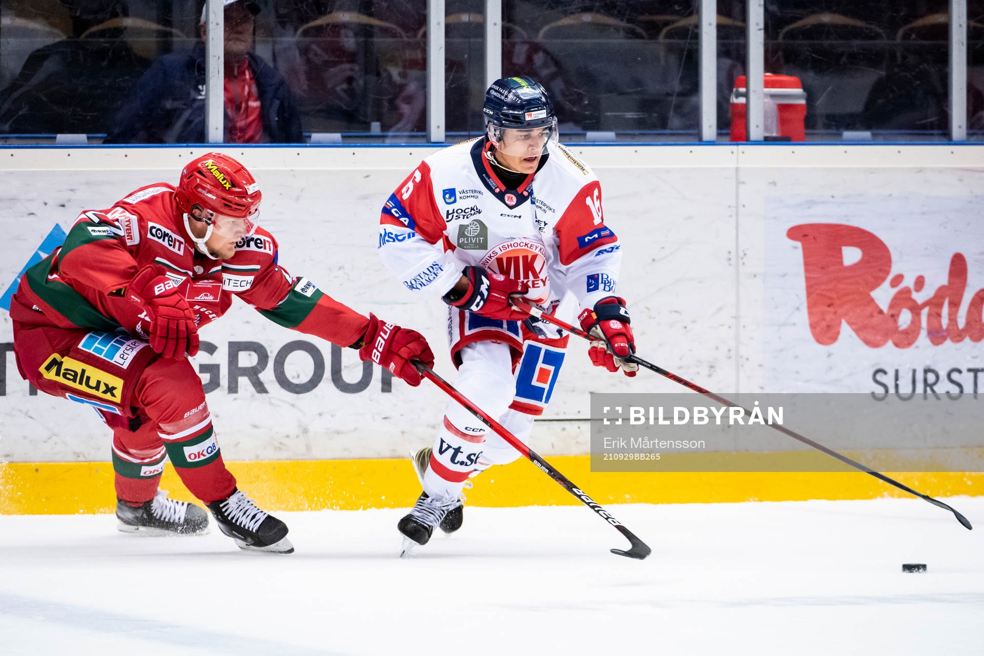 Modos Niklas Folin och Västerviks Hugo Gabrielson
