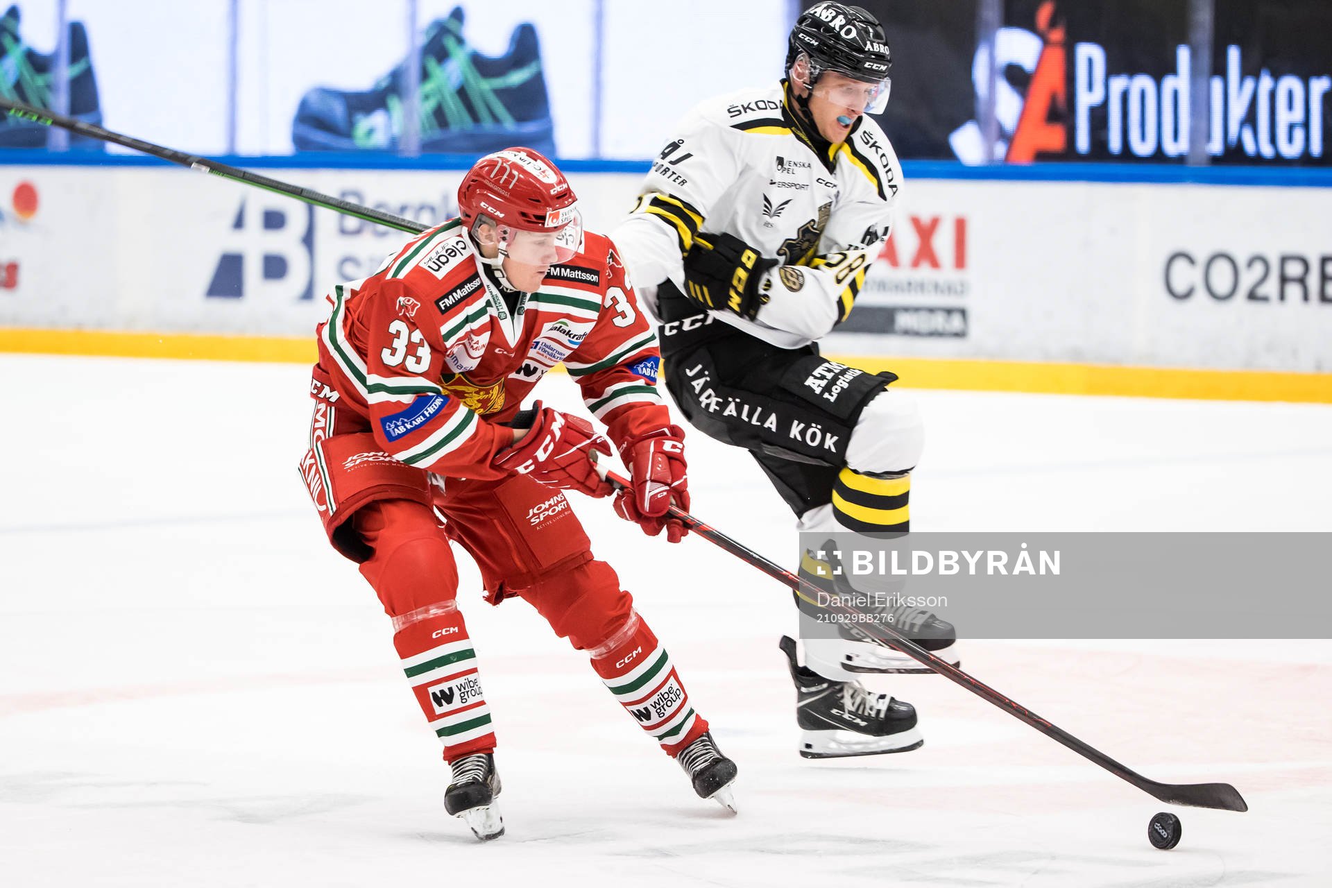 Moras Filip Björkman och AIKs Oskar Magnusson