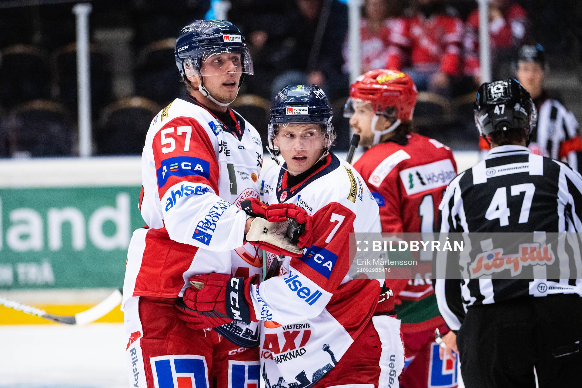 Västerviks Alfred Barklund och Tobias Åhström
