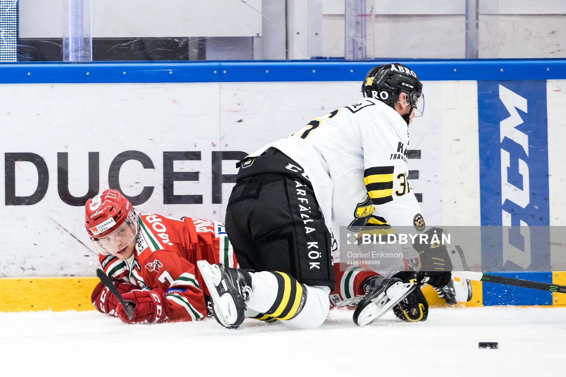 Moras Isak Pantzare och AIKs Anton Holm