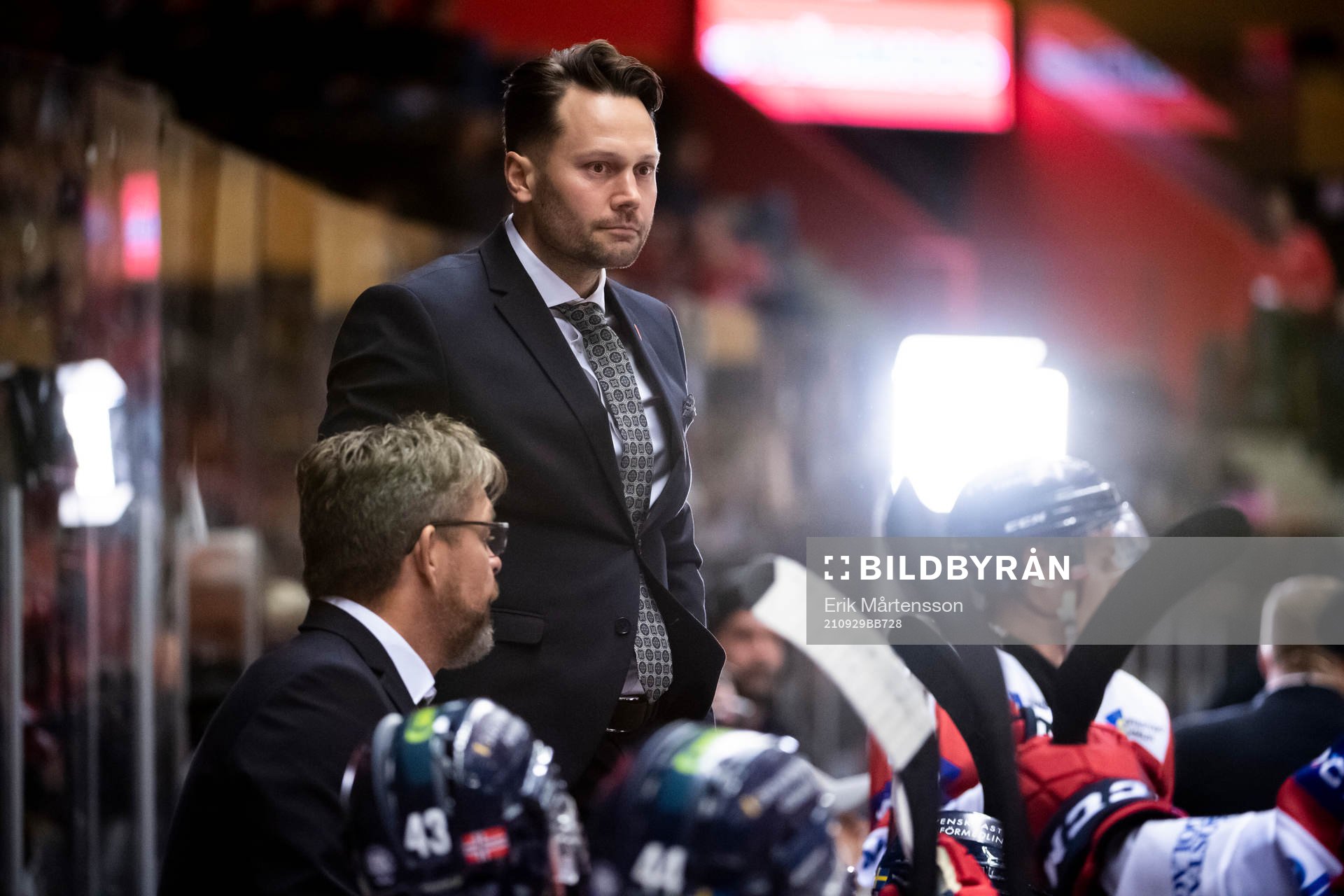 Västerviks tränare Martin Gudmundsson