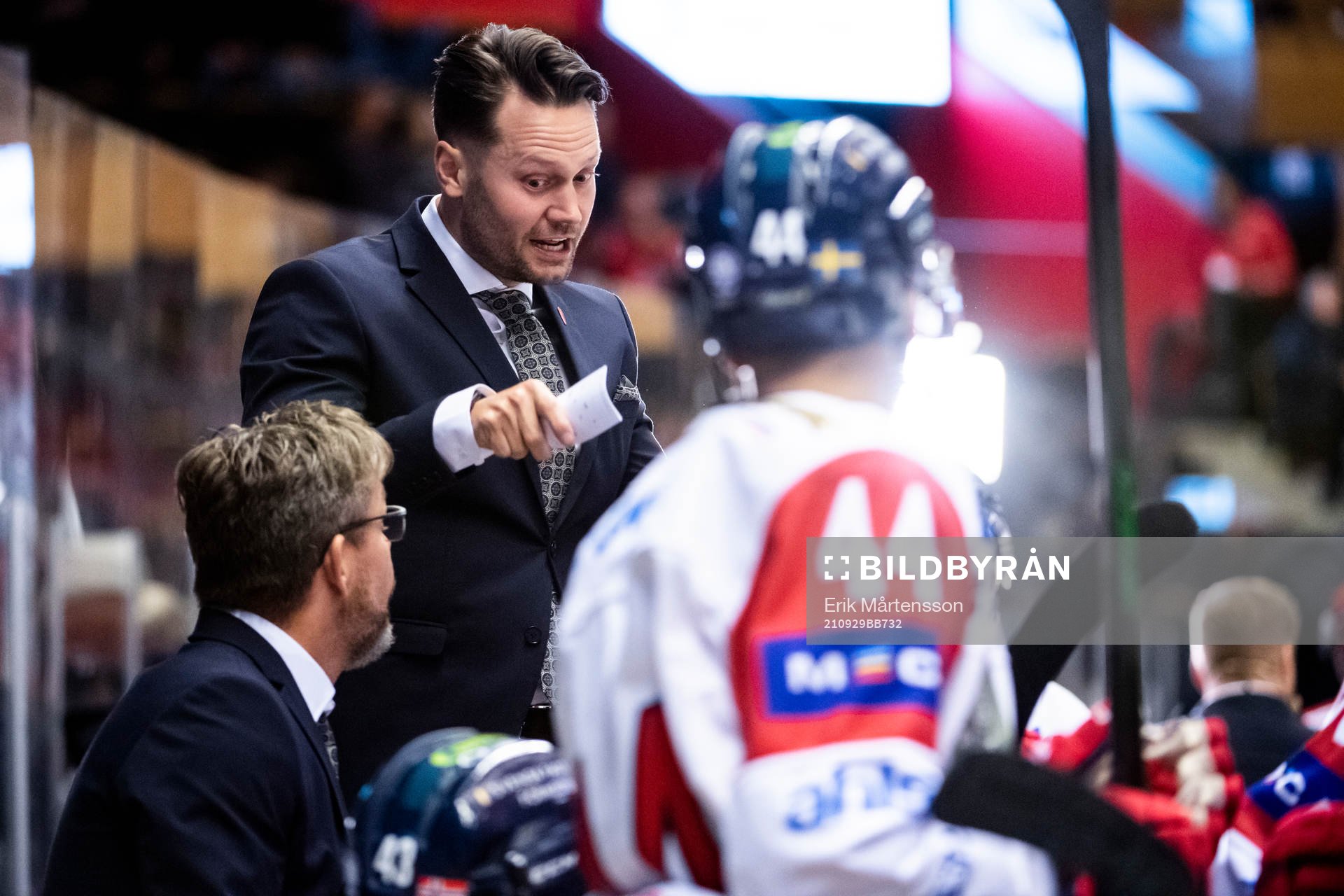 Västerviks tränare Martin Gudmundsson