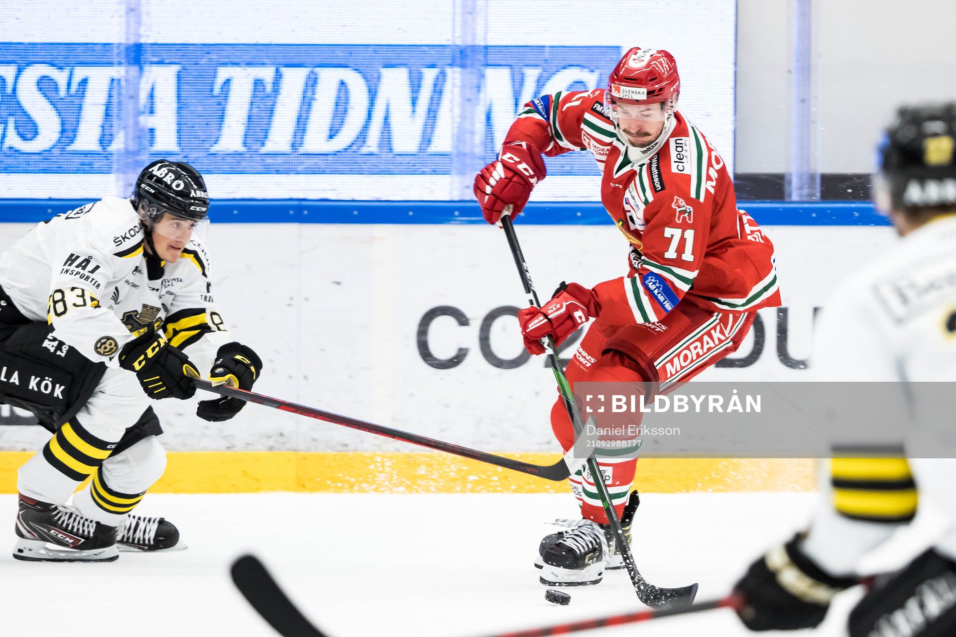 Moras Paul Bittner och AIKs Malte Setkov