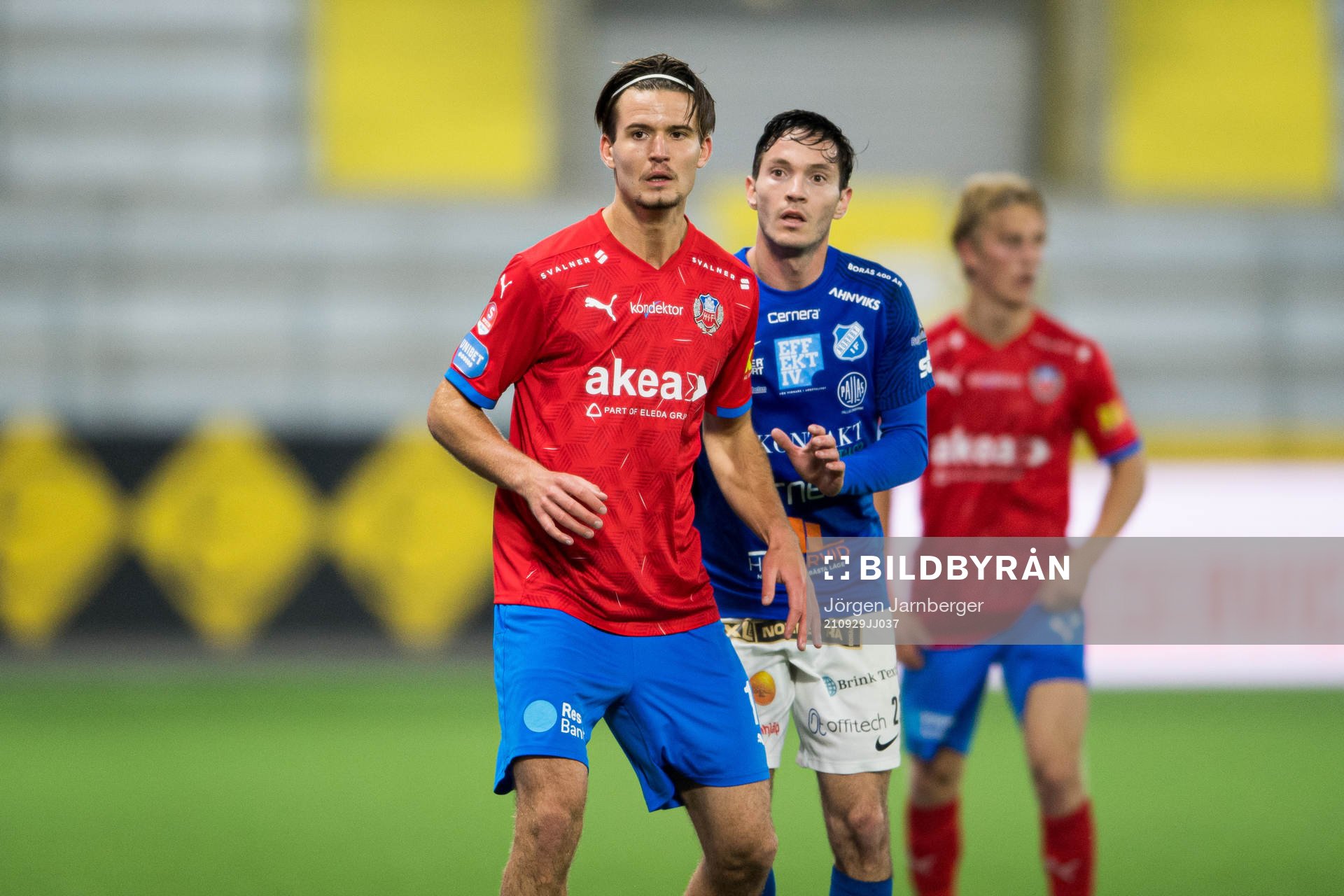 Helsingborgs Wilhelm Loeper och Norrbys Luis Argudo