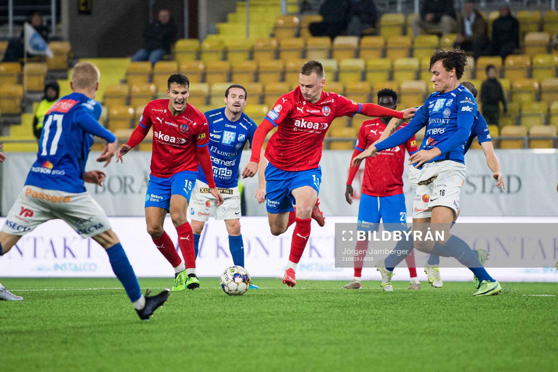 Helsingborgs Rasmus Karjalainen och Assad Al Hamlawi