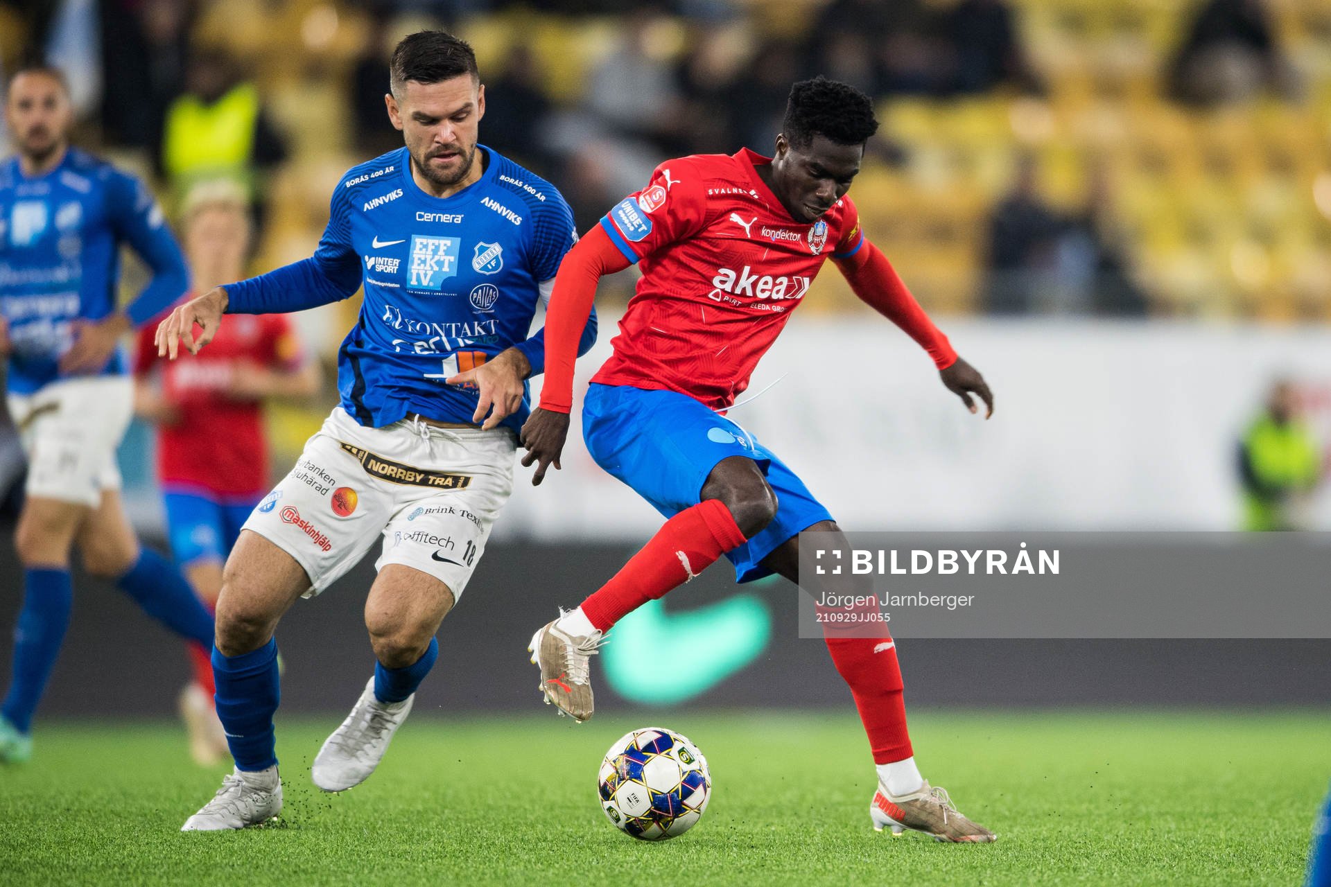 Norrbys Ivo Dominik Pekalski och Helsingborgs Benjamin