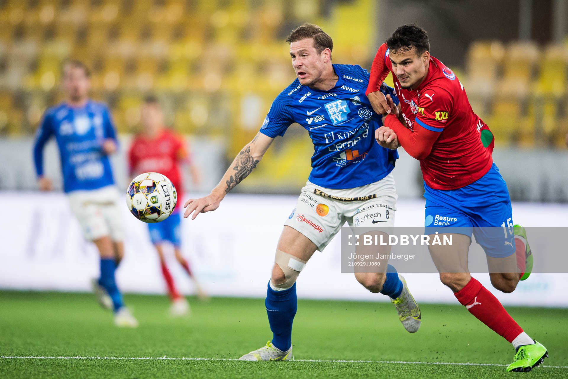 Norrbys Nicklas Savolainen och Helsingborgs Assad Al Hamlawi