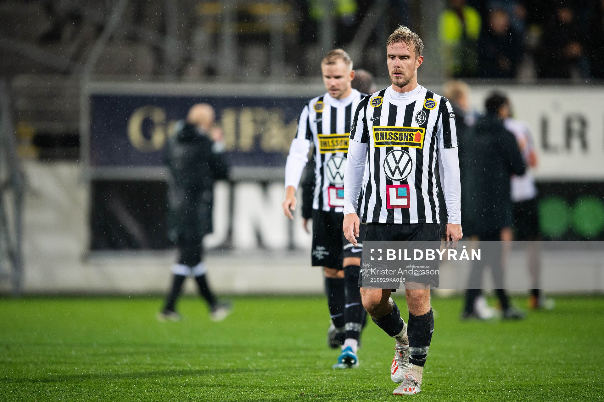 Landskronas Linus Olsson deppar