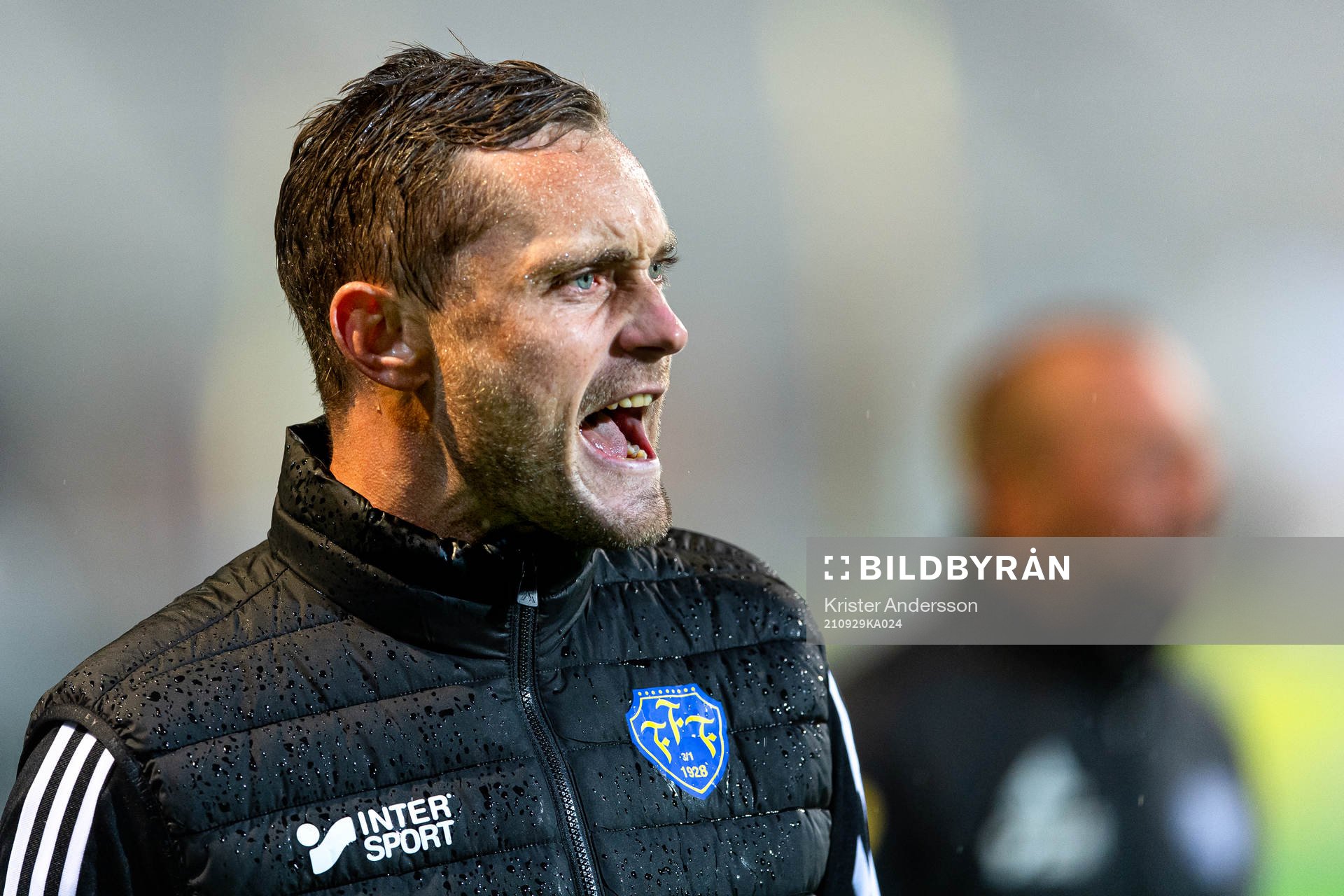 Falkenbergs tränare Tobias Tuvesson