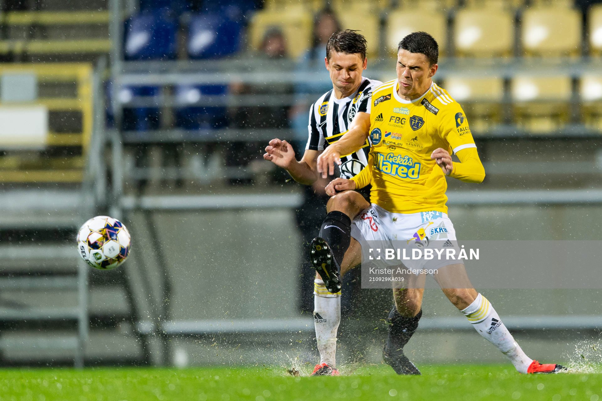 Landskronas Emil Jönsson och Falkenbergs Samuel Adrian