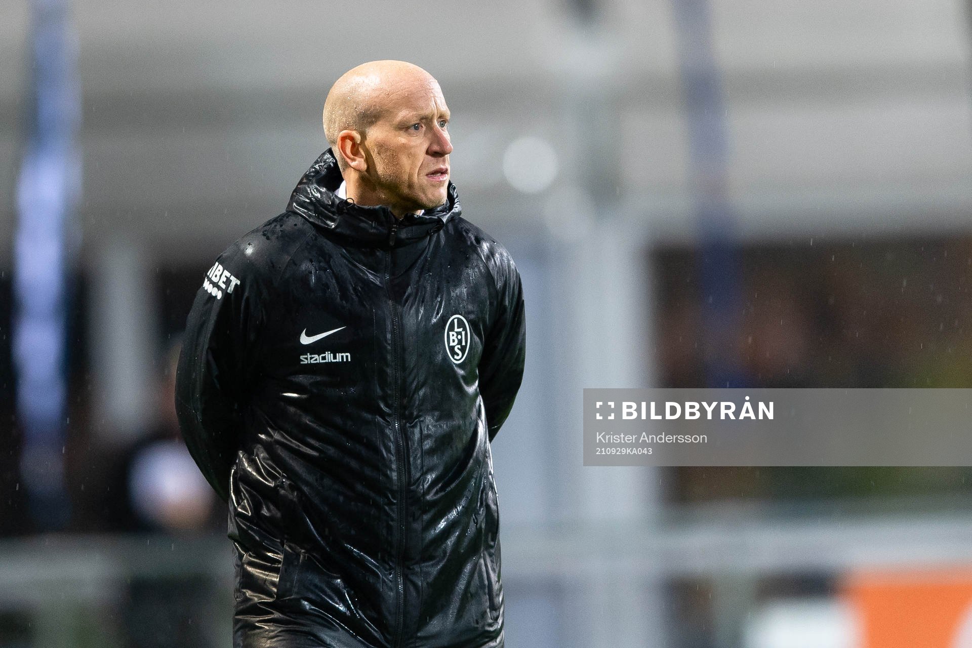 Landskronas tränare Billy Magnusson