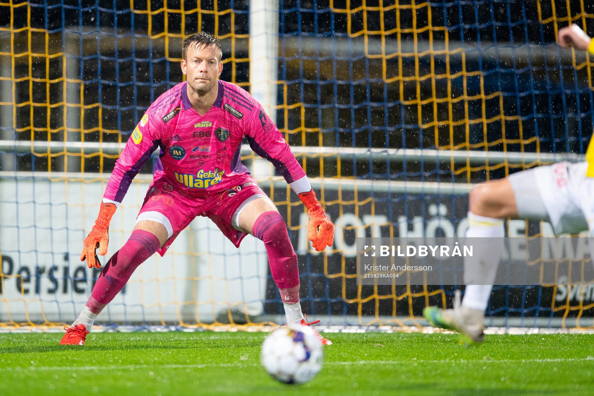 Falkenbergs målvakt Viktor Noring