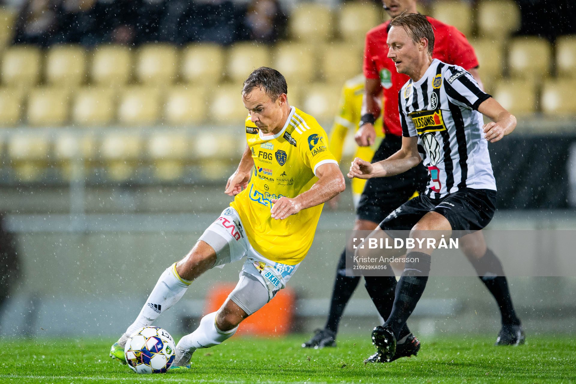 Falkenbergs Anton Wede och Landskronas Måns Ekvall