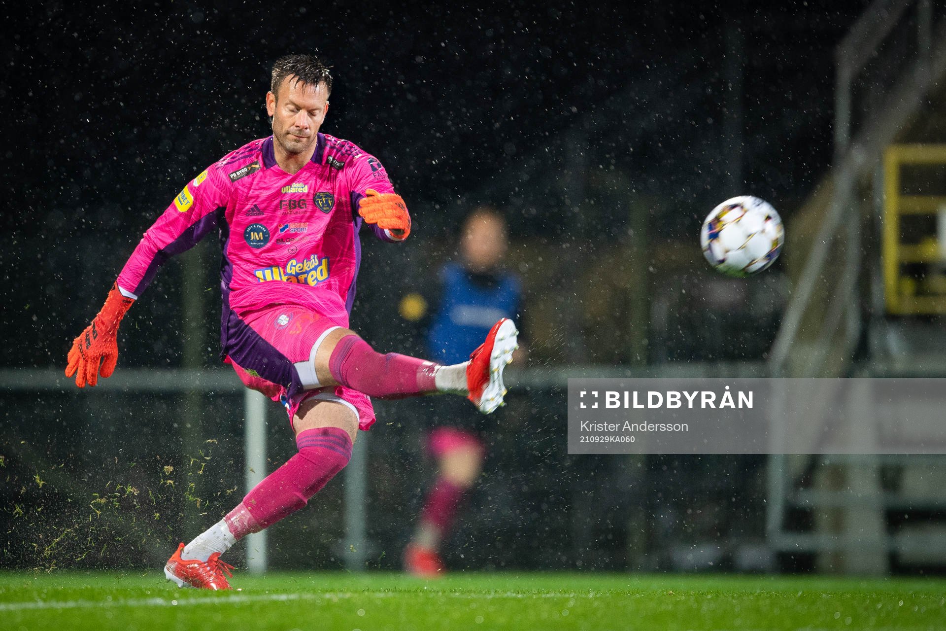 Falkenbergs målvakt Viktor Noring