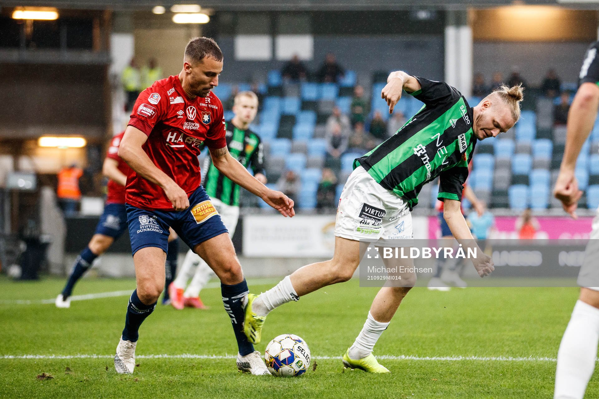 Örgrytes Jonathan Azulay och GAIS Jonas Lindberg