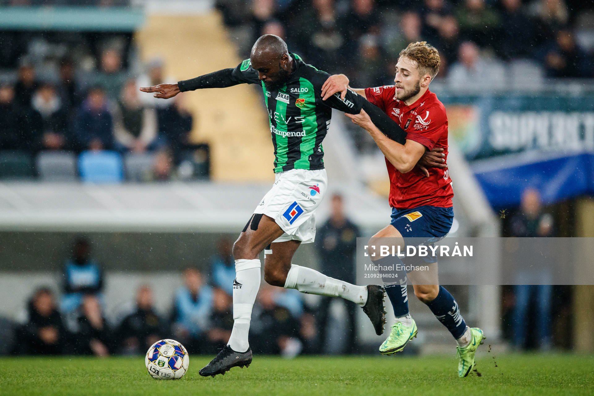 GAIS Boris Lumbana och Örgrytes Jack Cooper Love