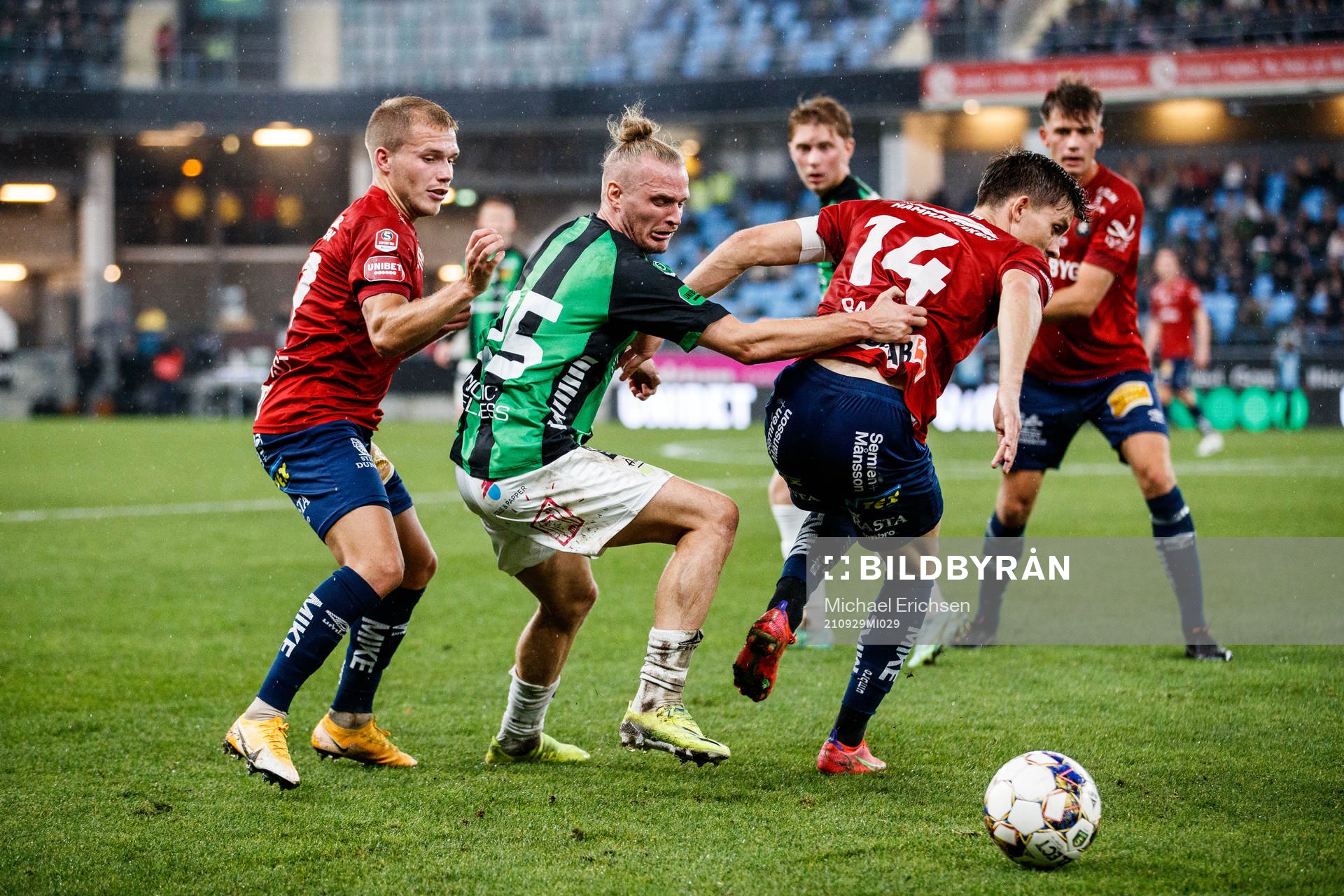 Örgrytes Hampus Dahlqvist och Daniel Paulson mot GAIS