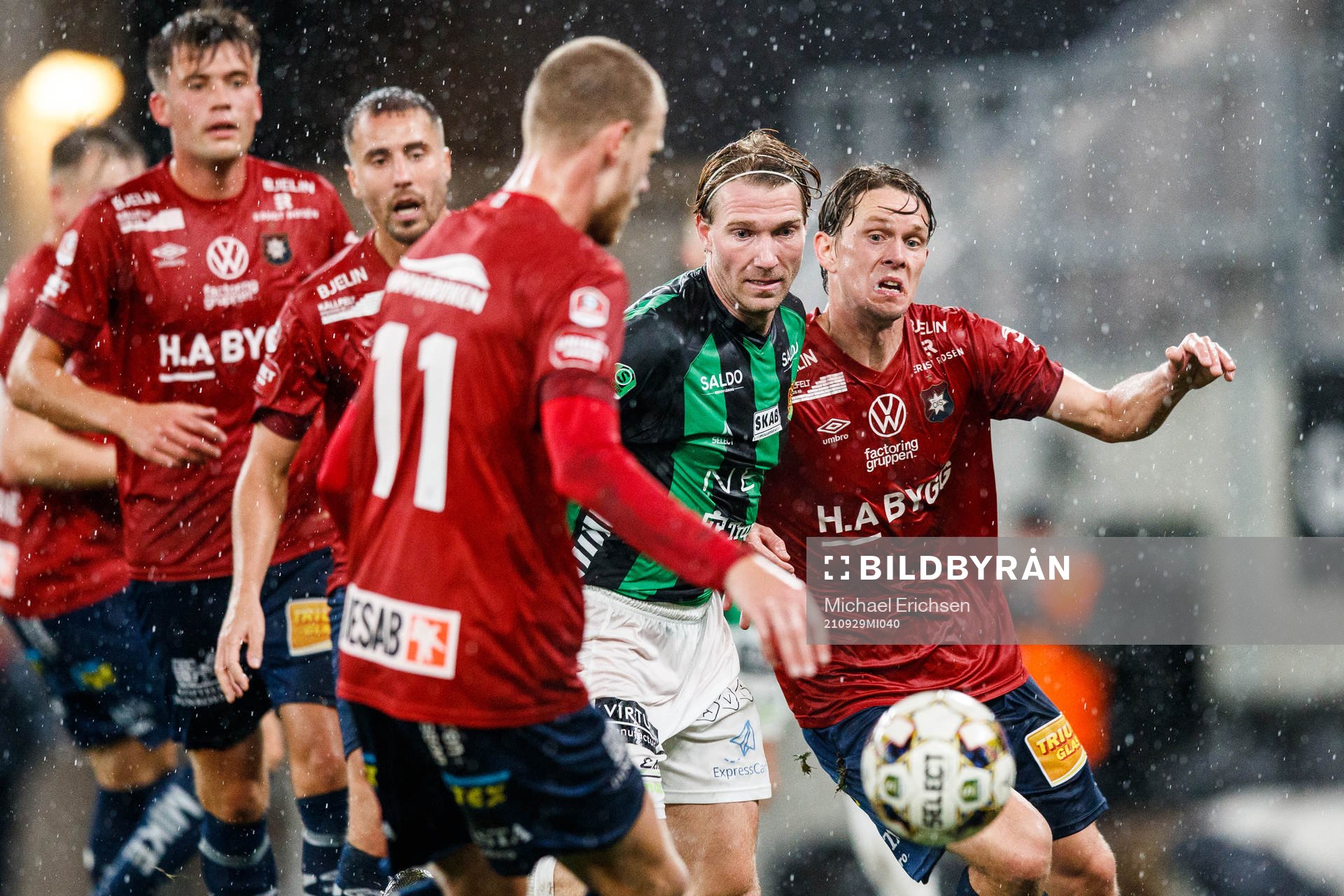 GAIS August Wängberg mot Örgrytes Anton Lans