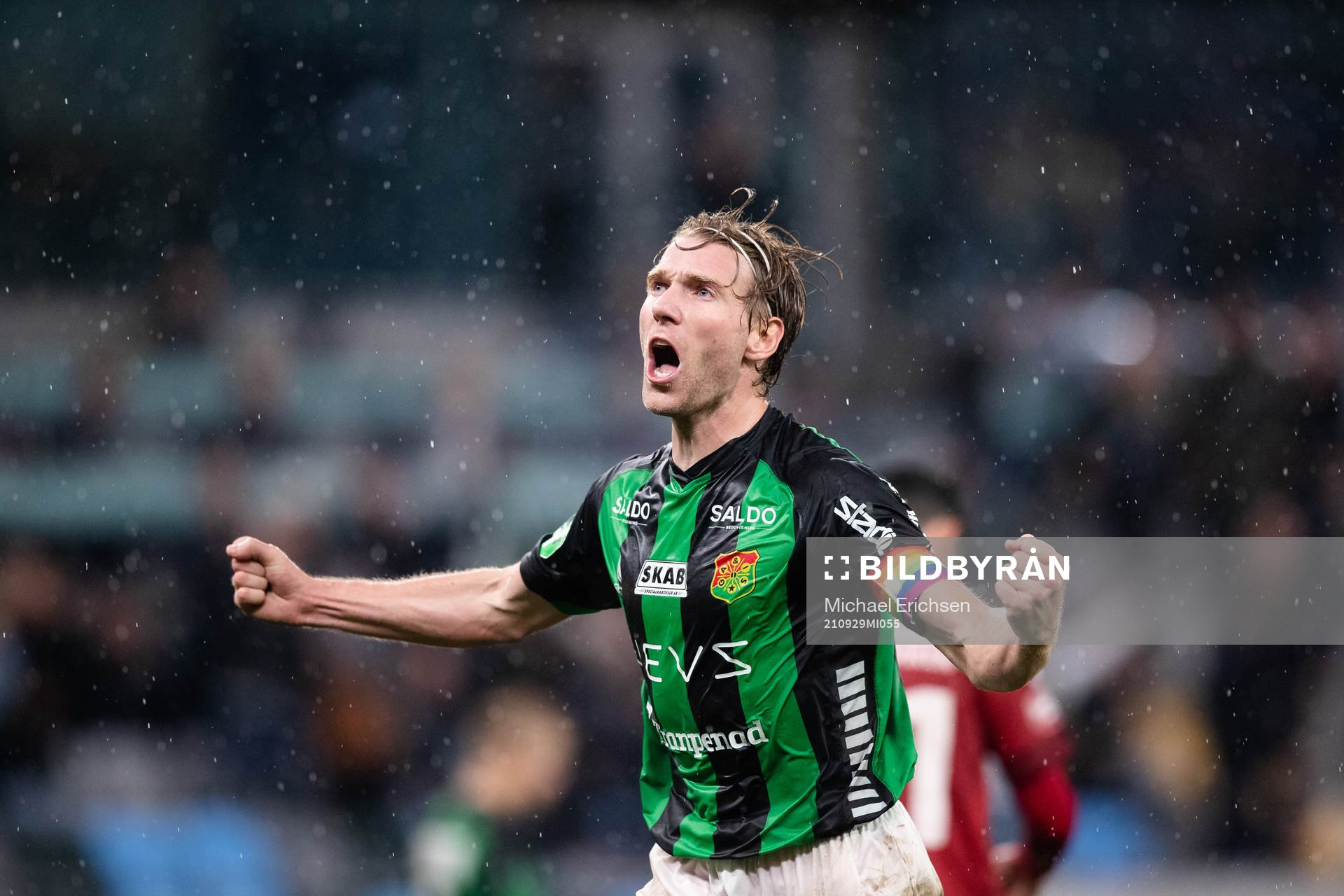 GAIS August Wängberg jublar