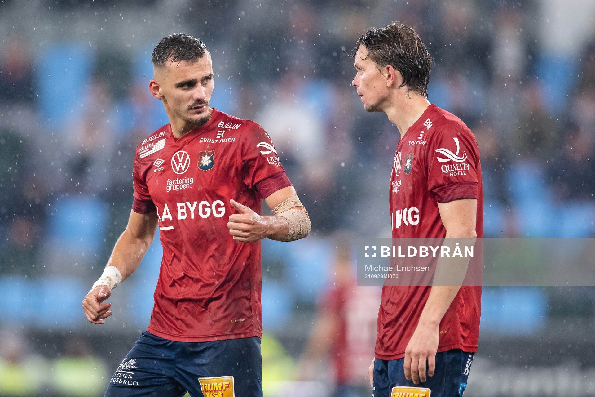 Örgrytes Ajdin Zeljkovic och Anton Lans