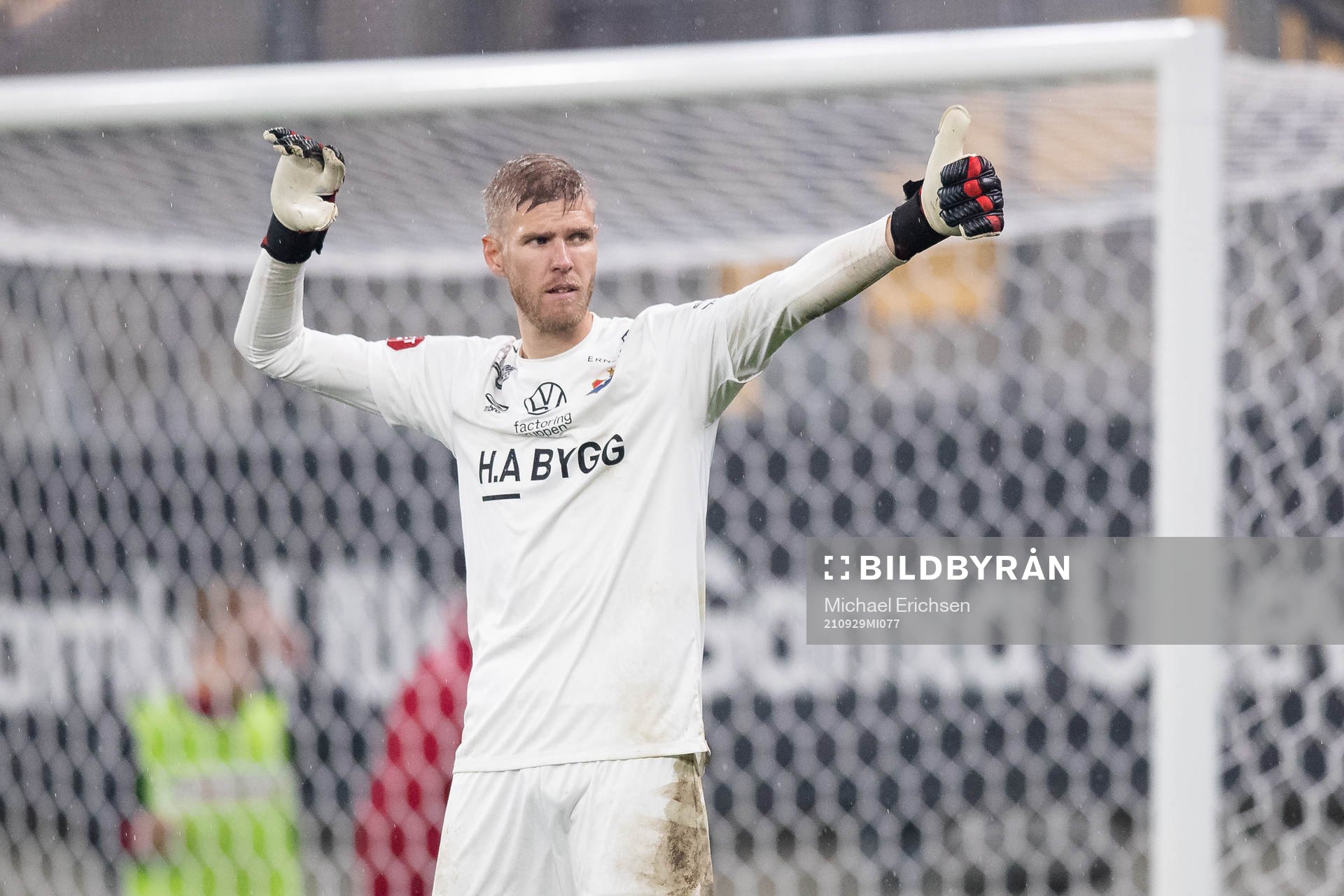 Örgrytes målvakt Fredrik Andersson