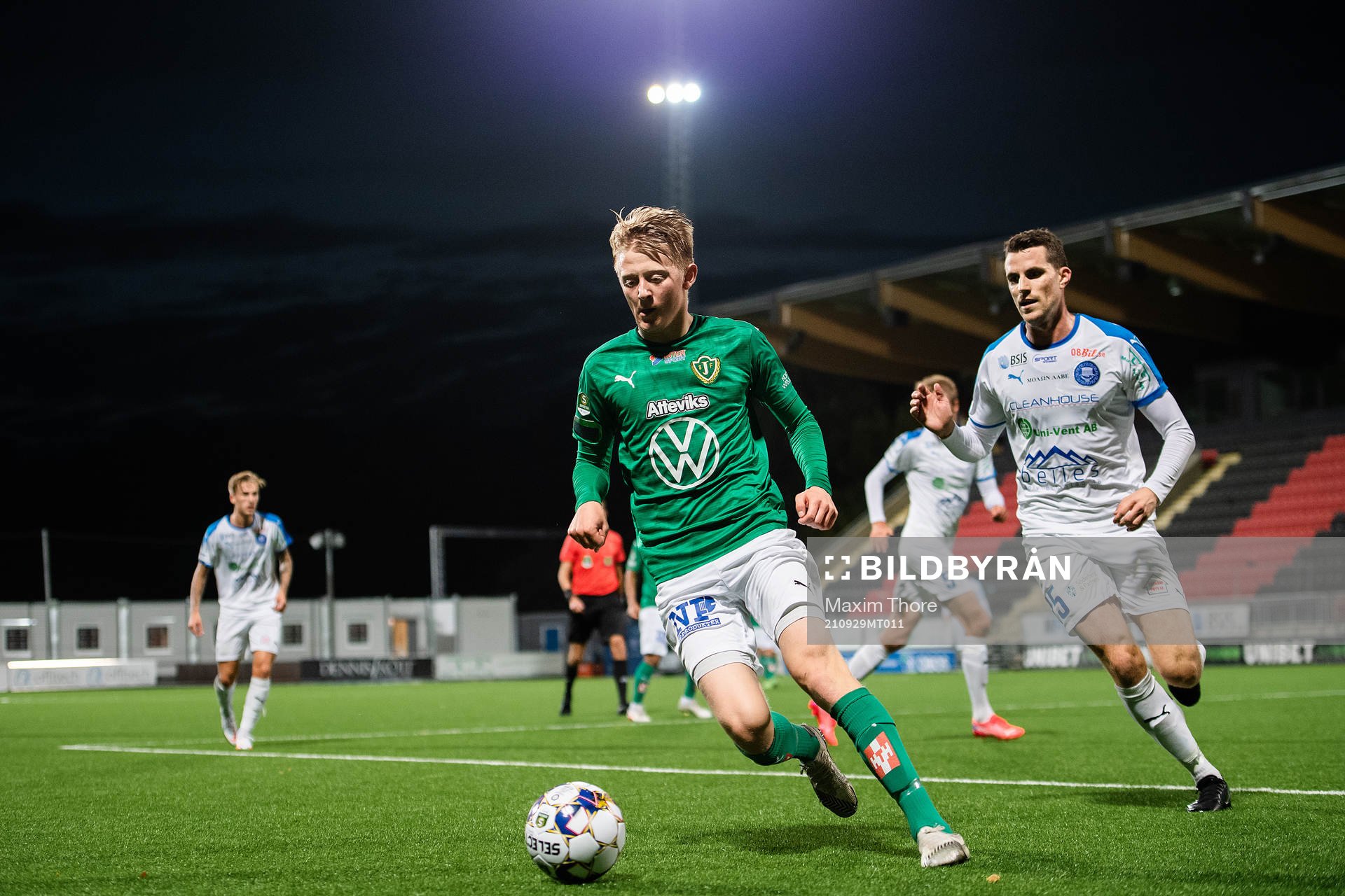Jönköpings Elias Nordström och Akropolis Jesper Björkman