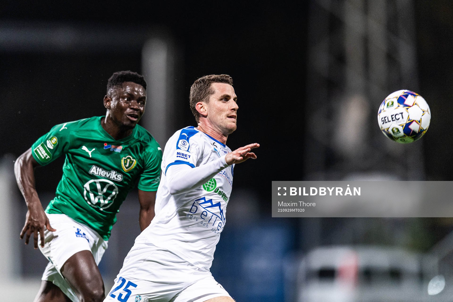 Jönköpings Eric Johana Omondi och Akropolis Jesper