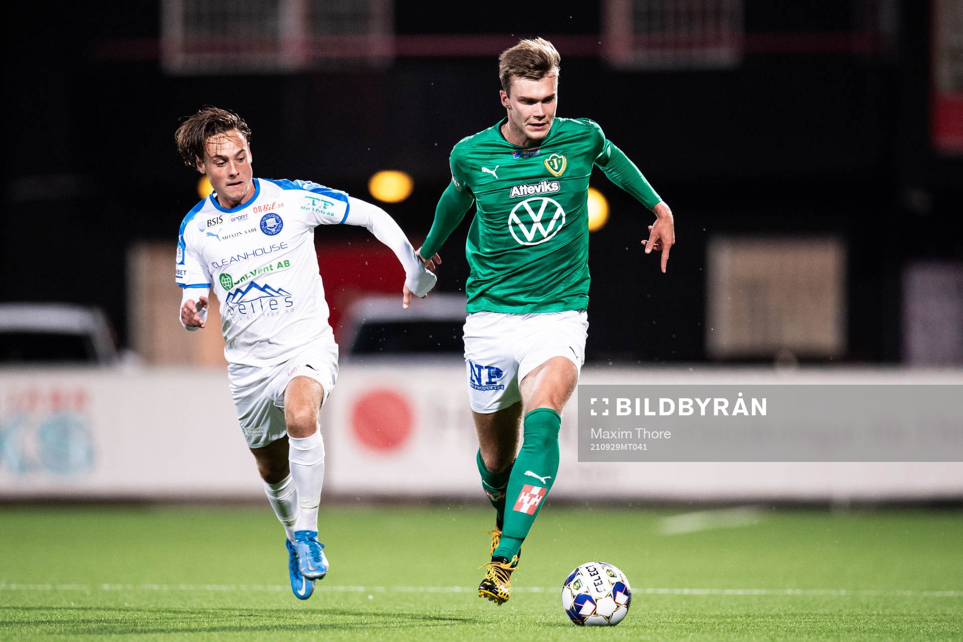 Akropolis Cesar Weilid och Jönköpings Marcus Degerlund
