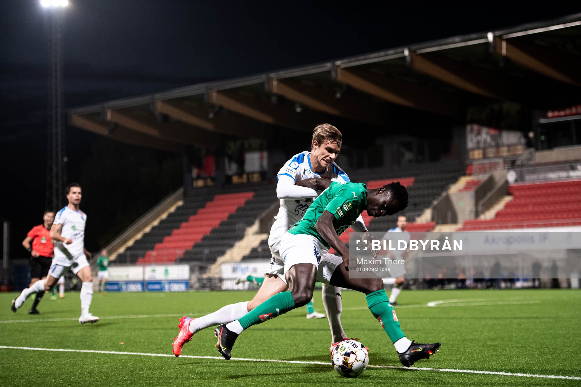 Jönköpings Eric Johana Omondi och Akropolis Oscar Pehrsson