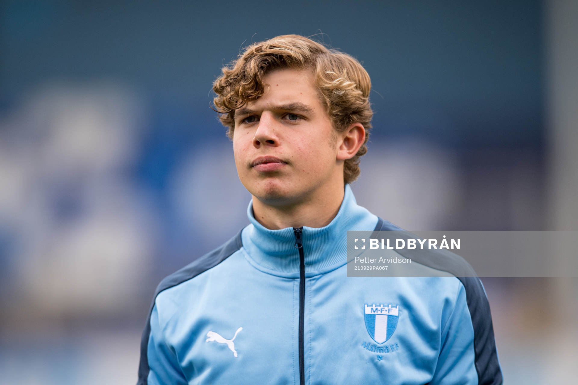 Goalkeeper Melker Ellborg of Malmö FF